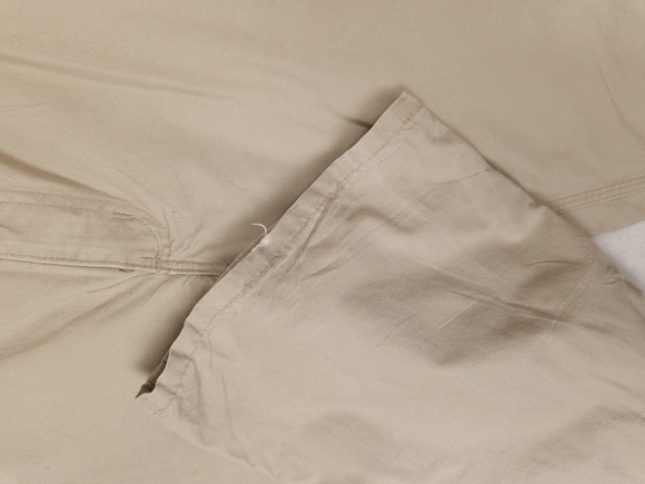 Men's Carhartt Loose Original Fit Carpenter Trousers In Beige Size W44  L30 - Picture 5 of 7